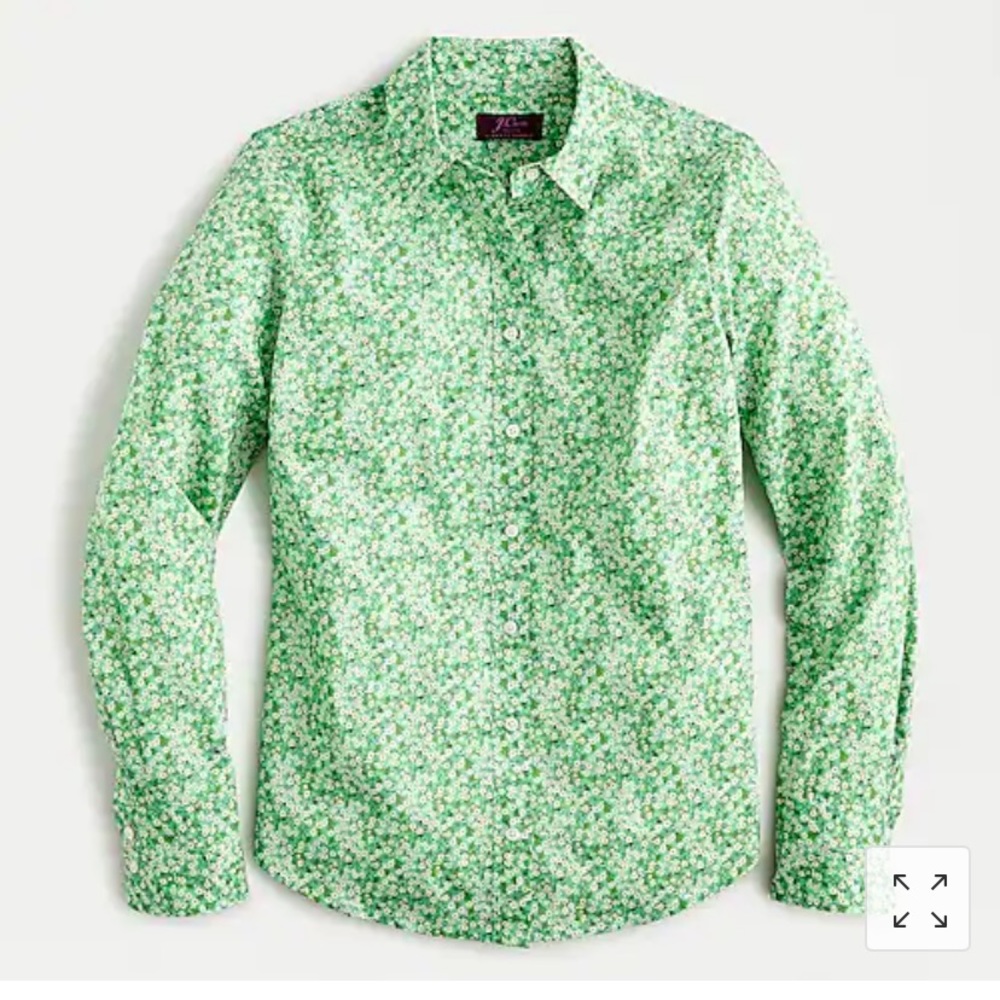Liberty for JCrew button-down shirt